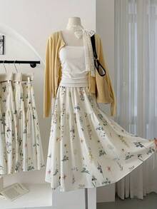 Women Party Other Wear - 杏色 - 查看 2