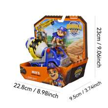 Spin Master PAW PATROL - Mix's Mixing Truck Construction Vehicle With Mix Figure (Basic Vehicle), Toy For Children From 3 Years