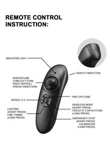 El avión de combate controlado por control remoto K479 ofrece la opción entre un control remoto con mando y un control remoto con sensor de gravedad. Está equipado con un sistema de ascenso/descenso con un solo toque, una función de giro de 360° y una función de vuelo en círculos.