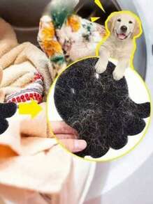 Washing Machine Pet Hair Remover, Reusable Dryer Ball, Multi-Purpose, Non-Wet Condition Can Also With Hair, Non-Electric Lint Remover, Reduce Wrinkles, Save Drying Time, Cute Octopus Design, Easy To Remove Hair On The Washing Machine, Pet Hair Remover, Laundry Cleaner, Cleaning Supplies, Easy To De-Linting And Cleaning
