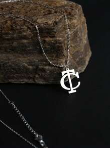 Customized Gold Letter Necklace - Silver Letter Necklace - Personalized Letter Necklace - Mother's Day Gift - Christmas Gift - Gift For Mom - Father's Day Gift