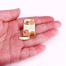 Canine Assisted Therapy Brooch Peripheral Accessories Badge - Multicolor - View 3