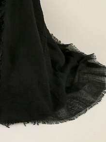 1pc Solid Color Soft Bubble Scarf Shawl Hijab