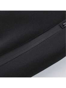 Spring And Autumn Style Men's Spliced Zipper Cardigan Sports Suit; - Black - View 5