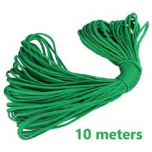 10/50/100m 6mm Gruba Lina Do Ręcznie Robionej Biżuterii, Bransoletki DIY, Materiał Koralikowy