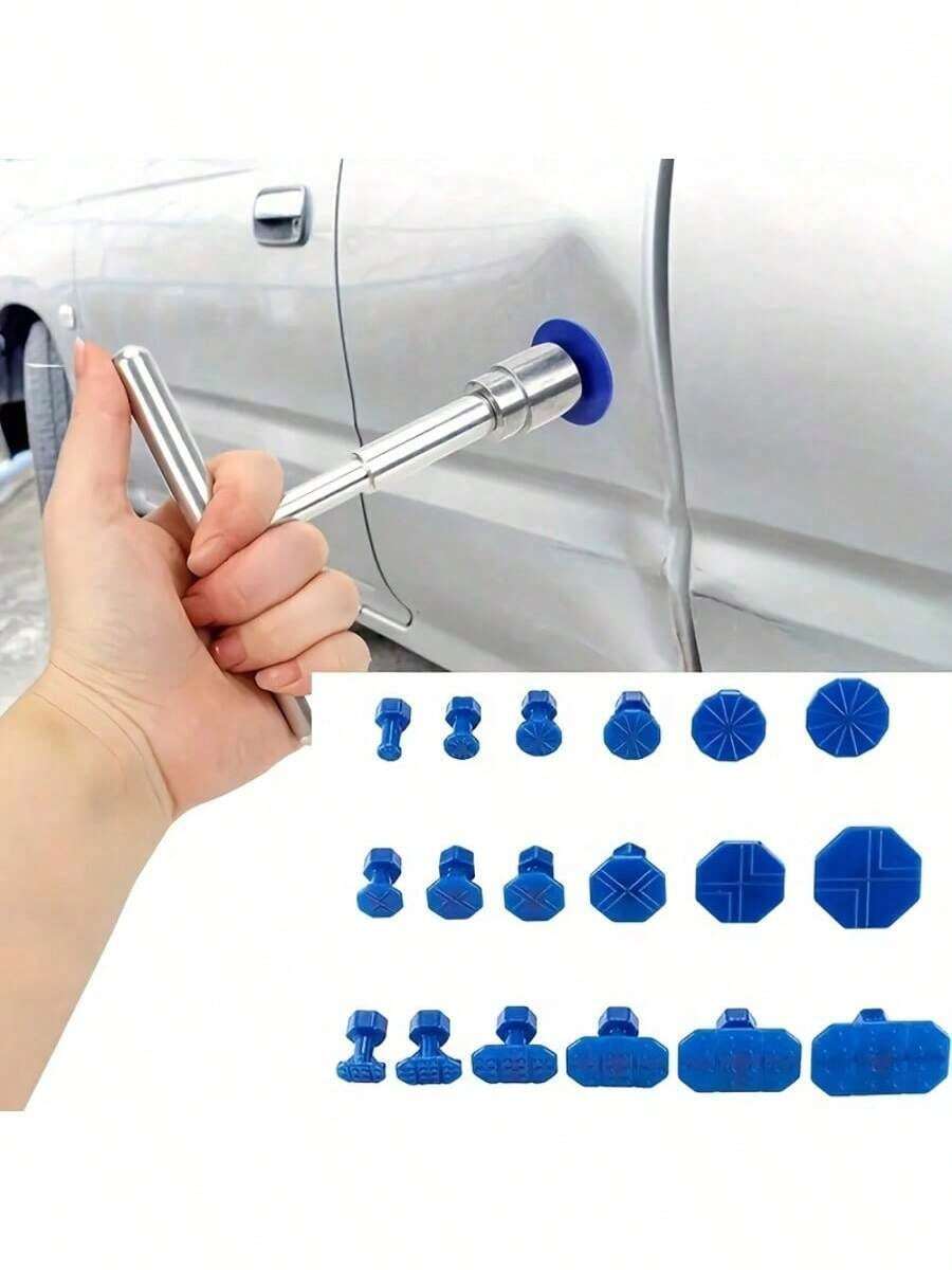 短款T型拉拔器凹痕修復工具 - 非金屬汽車凹痕拉拔修復
