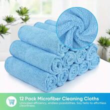 YITUMU Streak-Free Super Absorbent Microfiber Cloth | Lint-Free Reusable Cleaning Towel For Windows, Glass, Cars | 40x40cm (15.7"X15.7") | Scratch-Free,
