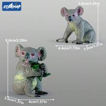 North American Forest Animal Figurines Educational Toy Cake Toppers,Realistic Jungle Animal Set, Christmas Birthday Gift For Kids Toddlers, Includes Elephant,Camel,Giraffe,Tiger Lion,Panda,Bear,Deer,Hippo,Rhino,Raccoon,Lynx,Wolf,Eagle,Beaver, Rabbit,Beaver,Bald Eagle, And More