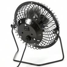 Ventilador metálico de conexión USB chico - rosa - Ver 4