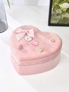 360° Rotating Jewelry Box With 5 Drawers, Side Glass Window, Large Size, Accessory Storage, Open Design, Slate Gray For Women Storage Organizer Travel Essentials For Women Storage Organizer Travel Essentials Gift Back To School