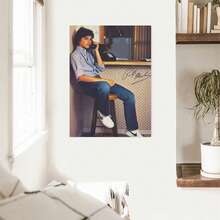 Framed Ralph Macchio Movie Star Poster Wall Art Scroll Canvas Painting Picture Living Room Decor Home