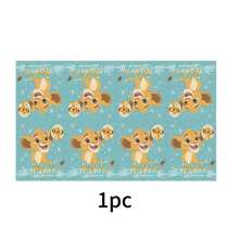 Mattel Spring Matte 51pcs Lion King Themed Party Tableware, Suitable For 10 People, Christmas, Thanksgiving And Holiday Dinners, As Well As Birthday Party Decorations, Christmas Decorations, Thanksgiving Decorations And Holiday Party Decorations; A Perfect Surprise For Fans.
