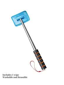 1pc/3pcs/5pcs Windshield Cleaning Tool Set - Extendable & Detachable Handle, Microfiber Cloth Car Glass Cleaning Brush, Car Windshield Squeegee, Suitable For Auto Detailing, Windshield, Truck, SUV, RV And Home Windows, Car Cleaning Kit, Car Glass Cleaner, Windshield Cleaner