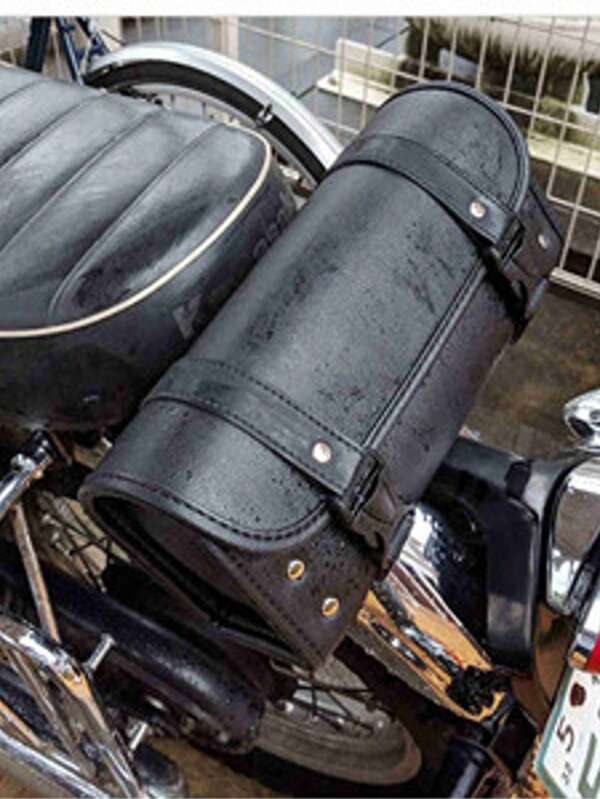 Bolsa Frontal à Prova D'água de PU para Motocicleta, Bolsa Lateral de Motocicleta Elétrica de Casca Rígida, Bolsa de Sela, Bolsa de Ferramentas, Bolsa Frontal