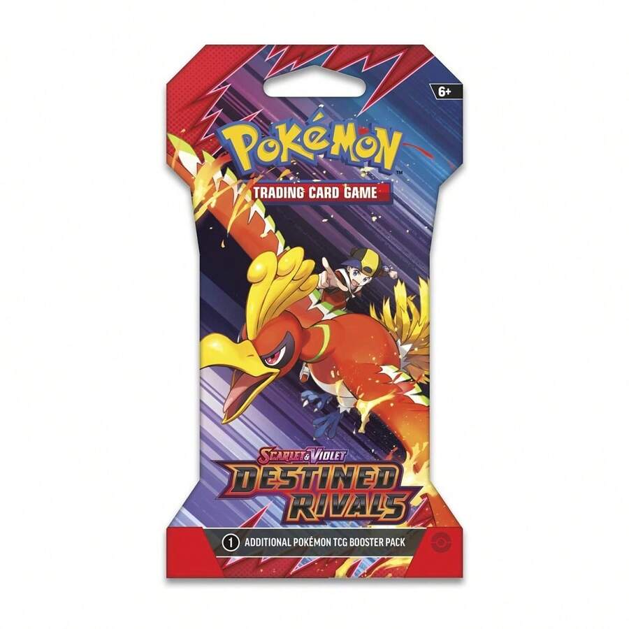 pokemon TCG - Scarlet & Violet: Destined Rivals - Blister Booster Pack - 10 Cards - Multicolor - View 1