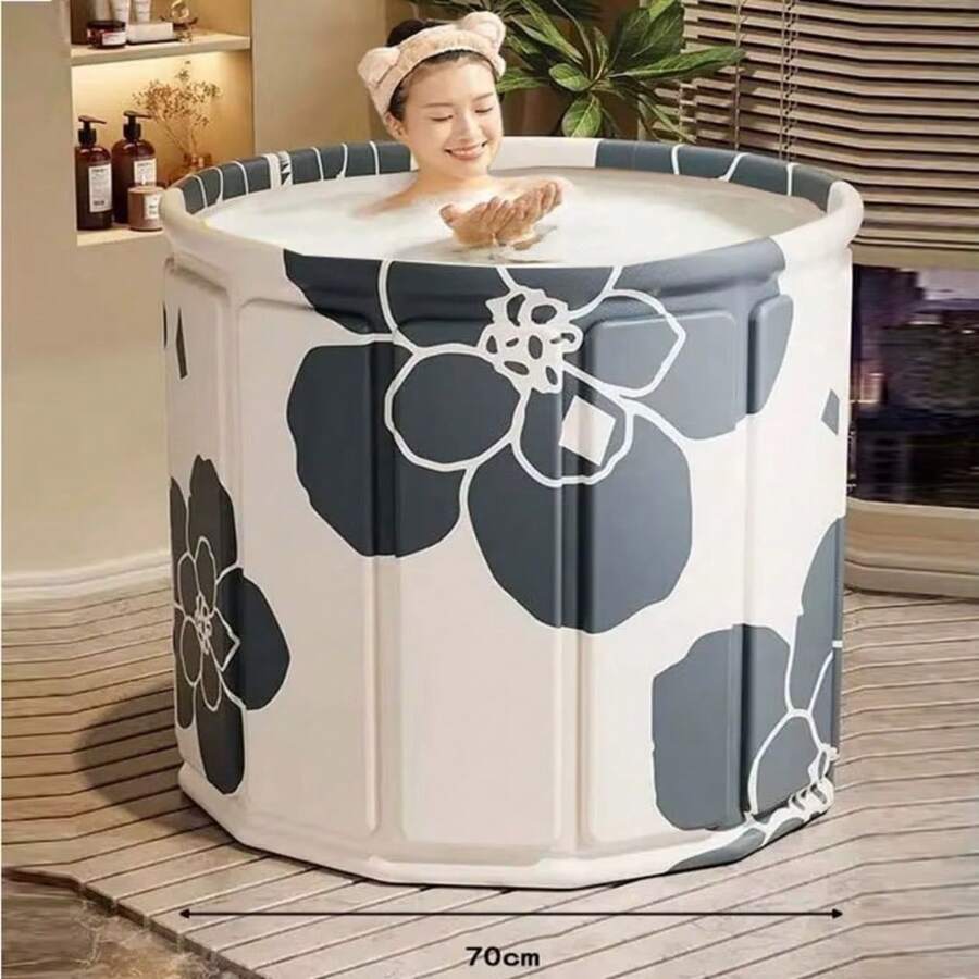 Folding Bathtub SPA Adult Portable Hot Tub Easy Storage - SHIPPING IN 24H - 白色 - 查看 1