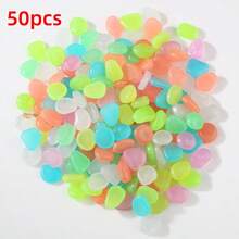 50/150/300/500pcs Random Color Glow In The Dark Rocks Outdoor Decorative Stones Luminous Stones Garden Pebbles Glowing Rocks For Fairy Garden,Potted Plants,Succulents,Patio,Lawn(About 1cm/0.3in,2cm/0.7in) - Multicolor - View 13