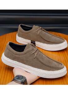 New Low Top Moccasin Shoes Casual Driving Shoes Slip-Resistant Soft Bottom Loafers Slip-On Lightweight Comfortable Versatile Fashionable Casual Sneakers For Men