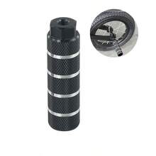 1 对铝合金防滑自行车脚踏，山地车/BMX 脚踏，自行车后短脚踏，适合 3/8 英寸轴（请在购买前测量您的自行车尺寸，以避免不必要的消耗）