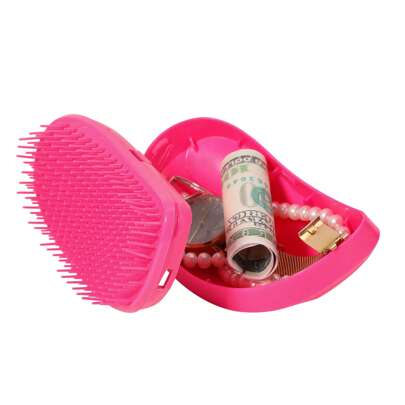 Hair Comb Hidden Money Storage Box Privacy Container For Travel Jewelry Cash Ring Hairdressing Massage Comb