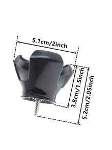 1 件高尔夫球拾球器，橡胶和锌合金高尔夫配件，3 爪高尔夫球拾取器，方便实用的高尔夫训练工具