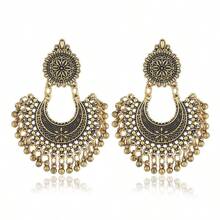 Nouvelles boucles d'oreilles bohémiennes à pompons pour femmes