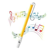 1pc Funny Creative Slide Whistle, Atmosphere Performer Musical Instrument, Suitable For Beginners, Music Lovers And Performers
