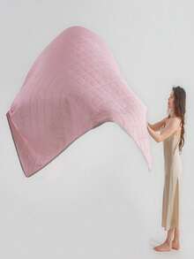 1 chiếc chăn làm mát màu trơn, họa tiết hình thoi và hoa văn, tối giản và thời trang / Chất liệu vải thoáng mát / Viền chần bông gia cố / Mang lại cảm giác mát mẻ và thoải mái cho người nhạy cảm với nhiệt, có thể giặt máy, nhẹ và dễ mang theo, phù hợp cho nhiều dịp. - Đậu phụ nhạt - Xem 7