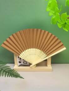 1PC Handheld Paper Fans Paper Folding Fans,Multi Colored Folding Fan,Solid Color Fan,DIY Folding Fan,Party Dressing,Church Wedding Gift - Multicolor - View 21