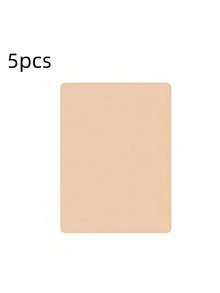 1/5/10/20/30/50片软硅胶垫 - 空白纹身练习皮、厚粉色永久化妆练习皮、双面临时纹身练习皮 - 杏色 - 查看 17