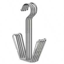 4pcs Shoes Drying Rack, Stainless Steel Shoe Hangers For Household,Stainless Steel Shoe Hangers - 2/4 Packs, Metal Space-Saving Rack With Hooks For Closet Organization, Durable Unfinished Metal Construction, Waterproof And Rust-Resistant, Easy To Assemble, Versatile Home And Laundry Footwear Storage Accessory - Multicolor - View 8