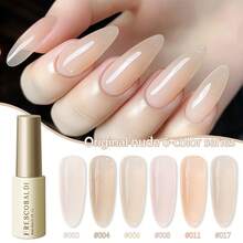 2025春季美甲时尚美甲6ml冰裸色指甲油浸泡UV LED指甲油沙龙女性美甲工具时尚美甲