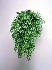 15 peças de caule artificial italiano de folha verde - planta falsa com caule de folha de salgueiro/eucalipto, decoração de videira suspensa de plástico multifuncional, decoração moderna e simples para casa, adequada para arcos de casamento "faça você mesmo", decoração de centro de mesa, casamento, decoração para festa | Natal, Ação de Graças, decoração de outono | Plantas artificiais para áreas externas sem necessidade de manutenção