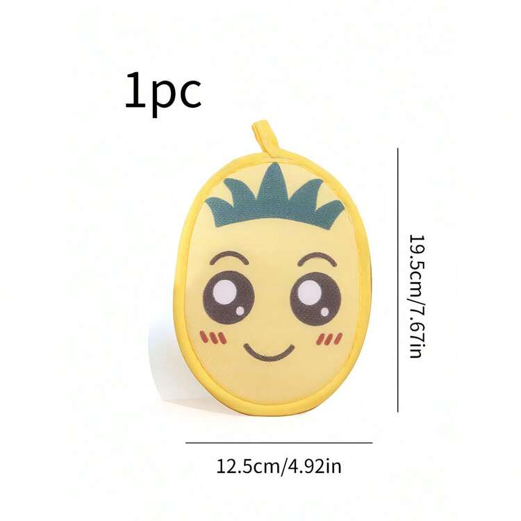 1 Pc Baby Bath Sponge, 2-In-1 Exfoliating Bath Flower And Bath Cloth, Non-Slip Baby Bath Set - Multicolor - View 11
