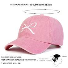 1pc Women's Butterfly Embroidered Washed Baseball Cap, Fashionable Adjustable Sun Protection Casual Hat Suitable For Spring, Autumn Outings, Travel, Beach, Party - Multicolor - View 2