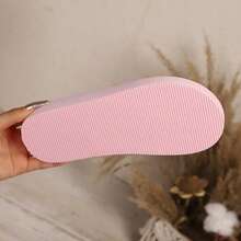Dép xỏ ngón nữ - Dép quai hậu nhẹ, thoải mái, phong cách Châu Âu và Mỹ, thích hợp cho bãi biển và gia đình - Hồng - Xem 7