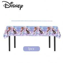 Disney Disney Frozen Party Supplies, Included Birthday Banner,Hanging Vortex,Plate,Napkins,Paper Cups,Tablecloth For Frozen Party Decorations,Frozen Birthday Party Decorations,Disney Frozen Tableware,Disney Princess Elsa Party Decorations