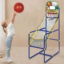 Indoor Basketball Shooting Machine Room Basketball Hoop Kids Arcade Basketball Game Set Sports Playset Basketball Training Toy - Multicolor - View 8