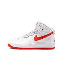 Nike Zapatillas deportivas AIR FORCE 1 MID EASYON (GS) para jóvenes - Blanco - Ver 1