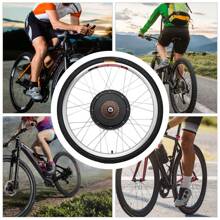 RibasuBB 1000W Brushless Gear Hub Motor Kit For 26-Inch Bikes, High-Speed Rear Wheel Conversion With Adjustable Speed And Pedal Assistant Sensor