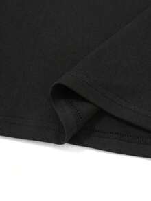 Dam-T-shirts - Svart - Visa 5