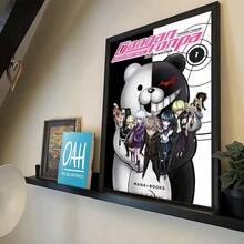 1 tấm áp phích nghệ thuật treo tường Khung tùy chọn Pop 1 tấm áp phích loạt trò chơi hoạt hình cổ điển Giấy in tại nhà Phòng khách Phòng ngủ Lối vào Quán bar Nhà hàng Quán cà phê Tranh nghệ thuật - Nhiều màu - Xem 20