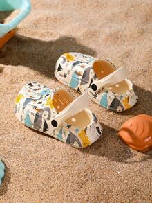 Summer Cartoon EVA Lightweight Anti-Collision Breathable Sandals For Kids - White - View 6