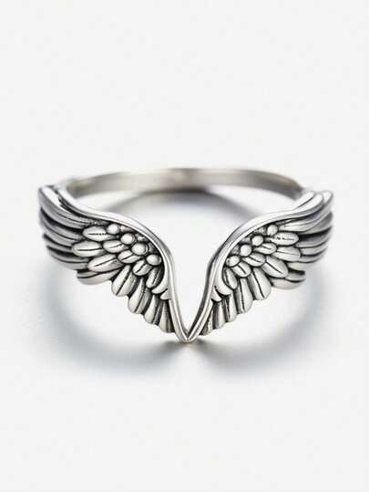 1pc Sterling Simple S925 Silver Vintage Fashion Luxury Three Layer 5A Zirconia Plated With 14k Gold Claw Finger Ring For Women Girl Party Daily Life Jewelry Gift