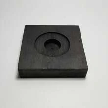 Bamboo Candle Holder, Matte Black Candlestick For Dinner, Romantic Decor, Wedding, Christmas, Candlelight Dinner