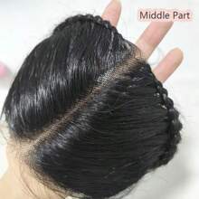 12 cali 13x4 koronka czołowa z warkoczami Remy brazylijskie włosy ludzkie koronka czołowa na peruki z pałąkiem na głowę klipsy koronka czołowa żelowe rozszerzenie turbanu peruka