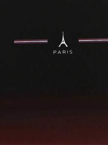 Áo thun nam in hình 3D Tháp Eiffel Paris - Áo thun tay ngắn thường ngày, áo thun ngoài trời mùa hè có thiết kế chuyển màu - Nhiều màu - Xem 5