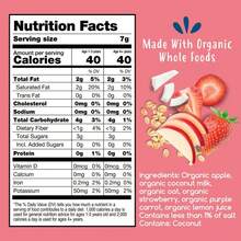 Bocaditos orgánicos de avena Amara de sabor fresa - 7g - Rosa - Ver 7