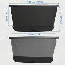 Retractable Cargo Cover For CRV Waterproof Non Slip SUV Rear Trunk Shielding Shade - Black CRV 2023 2024 - View 7
