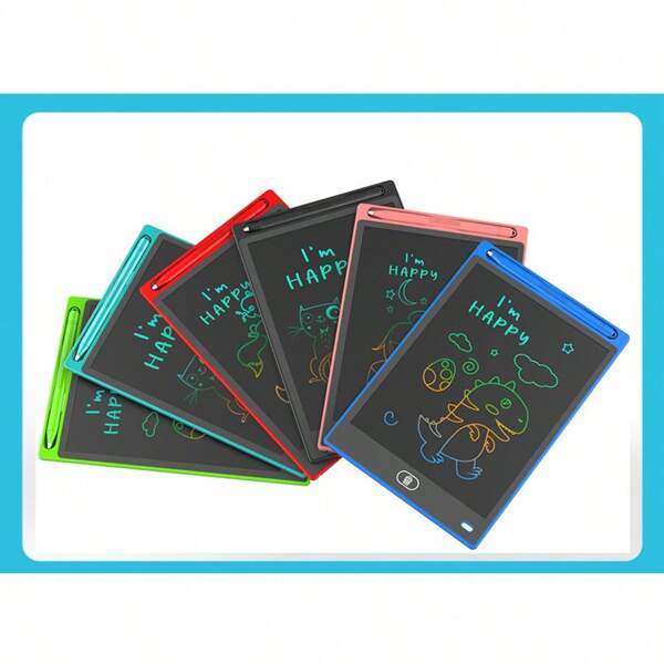 8,5-Zoll LCD Zeichentablett - Große Schreib- und Skizzierfläche mit augenschonenden, leuchtenden Farben, ideal für Notizen, Zuhause, Schule, Büro - perfektes Reisespielzeug und Weihnachtsgeschenk, digitales Zeichentablett, Graffitibrett. 1 Stück Faltfächer mit Spitze für Damen, passend für Partykleidung, elegante Hexe, Valentinstag